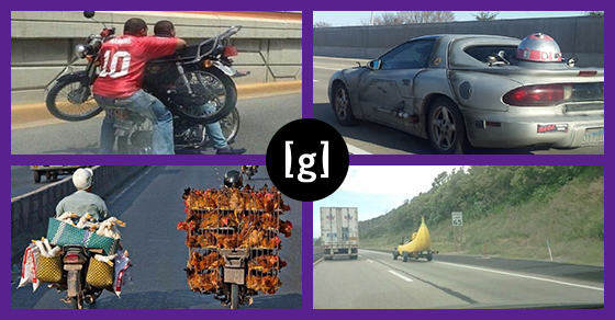 Some of the Craziest Things You See on the Freeway - Student Driver | Guff