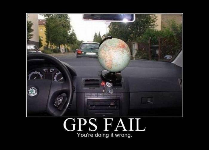 Hilarious GPS Fails Screens Everywhere Memes
