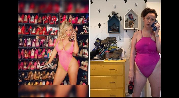 This Comedian Recreating Celebrity Bikini Instagrams Is Simply Too Much - Celeste Barber