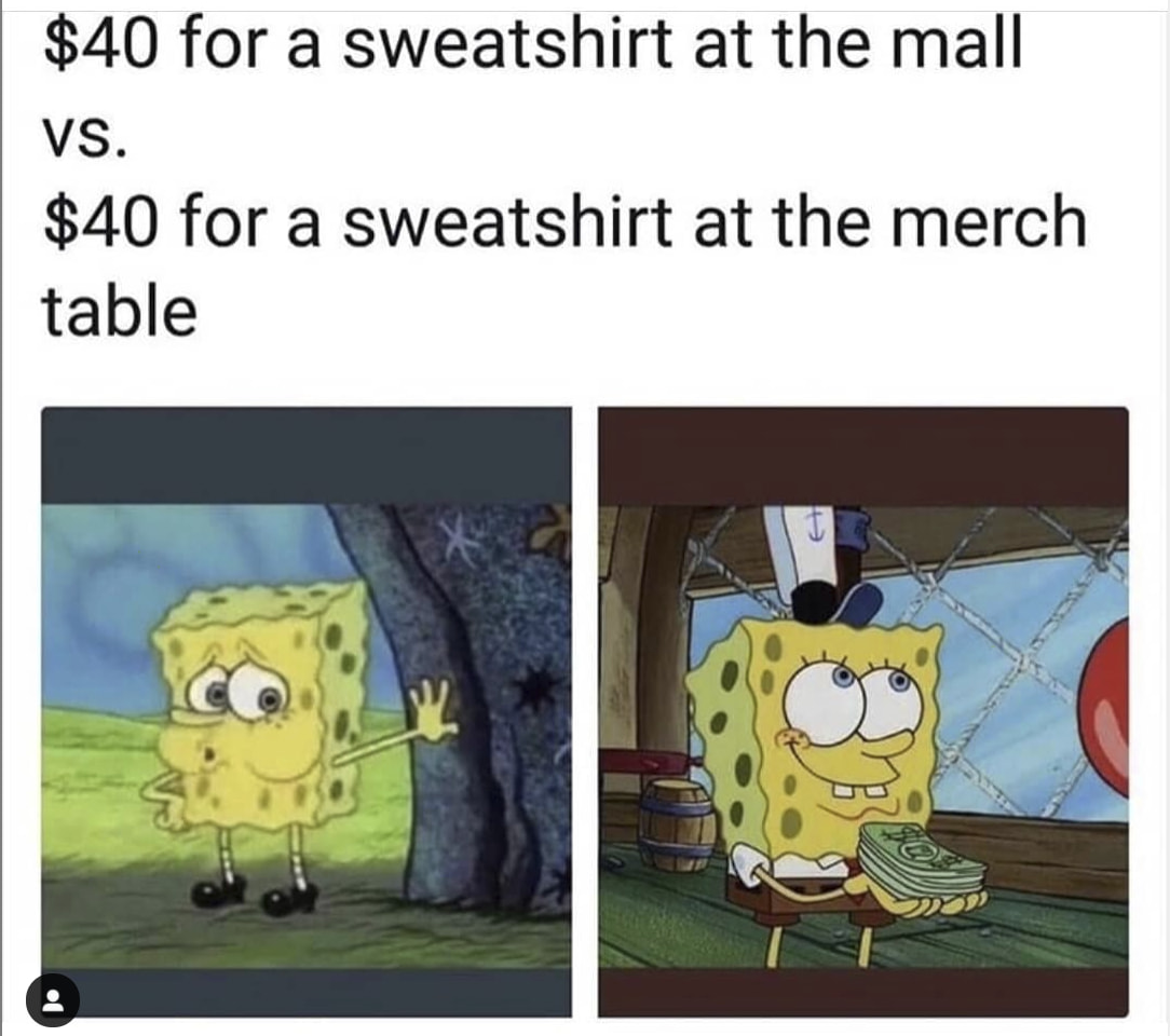 These Concert Memes Will Bring You Back To When Concerts Were A Thing