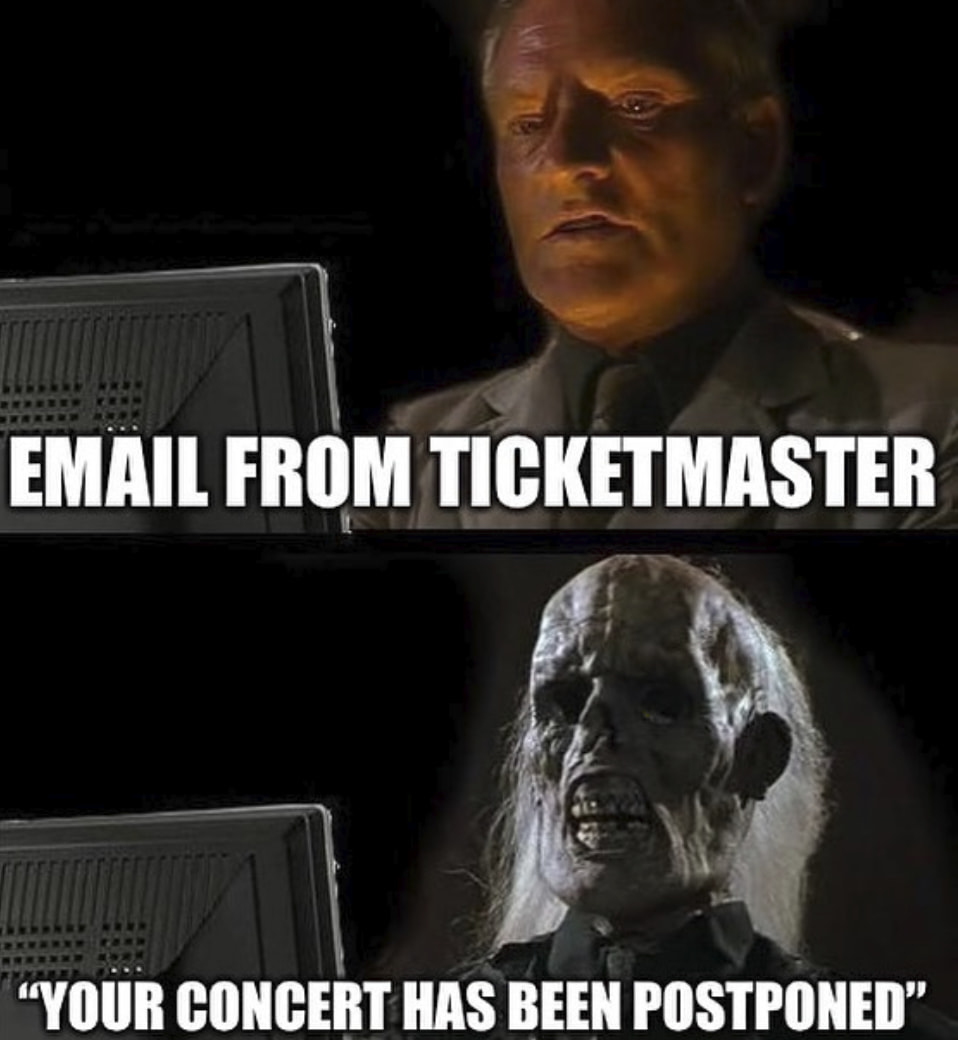 These Concert Memes Will Bring You Back To When Concerts Were A Thing