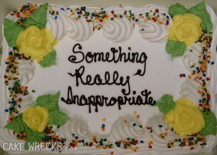 Some Of The Most Inappropriately Bad Cake Fails Something