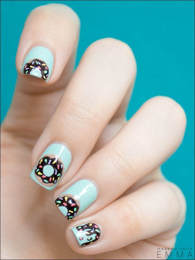 mouthwatering nail art inspired by food fruits galore guff nail design printer