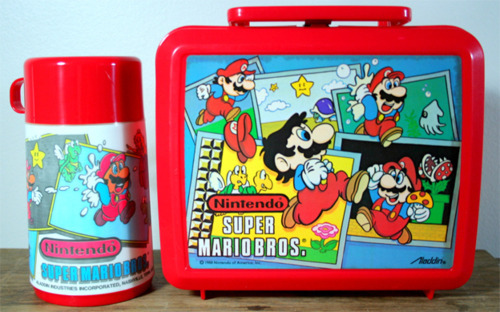 90s lunchbox and thermos