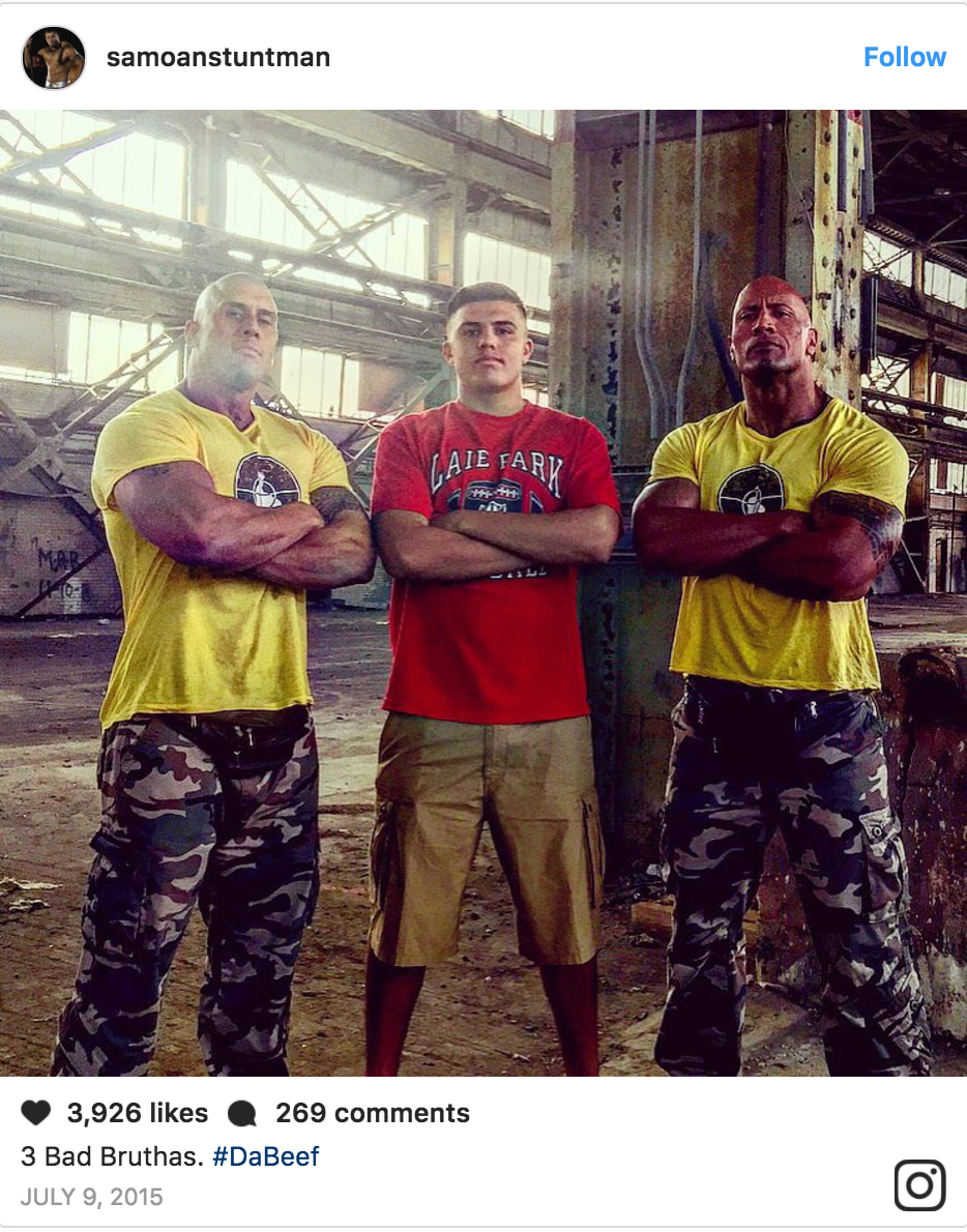 Check Out The Rock’s Cousin, Who Looks Just Like Him And Is His On