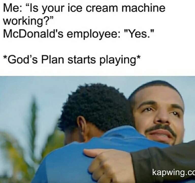 Broken McDonald's Ice Cream Machine Memes That Won't Disappoint