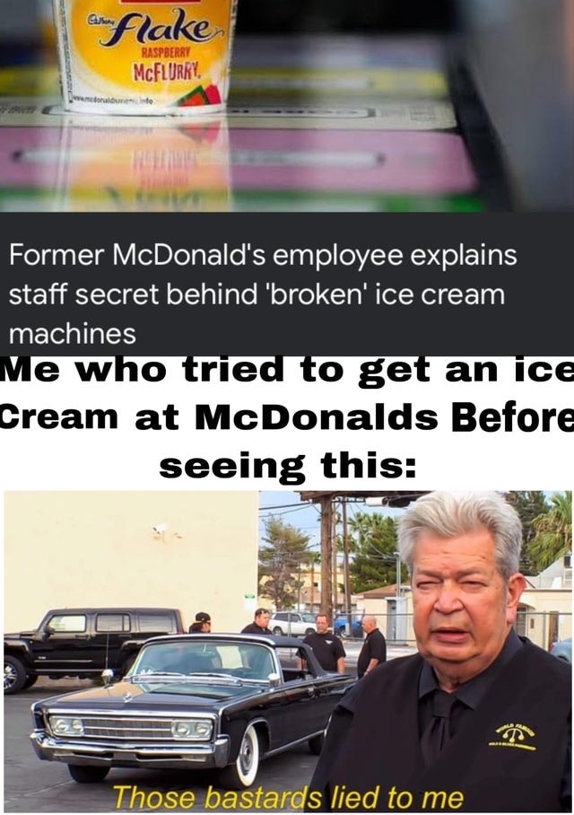 Broken McDonald's Ice Cream Machine Memes That Won't Disappoint